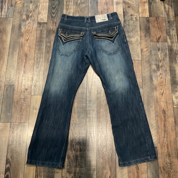 South Pole Premium Edition Jeans Men’s 34 Embroidered Pockets - Picture 11 of 13